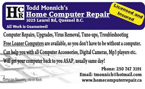 Todd Monnich's Home Computer Repair